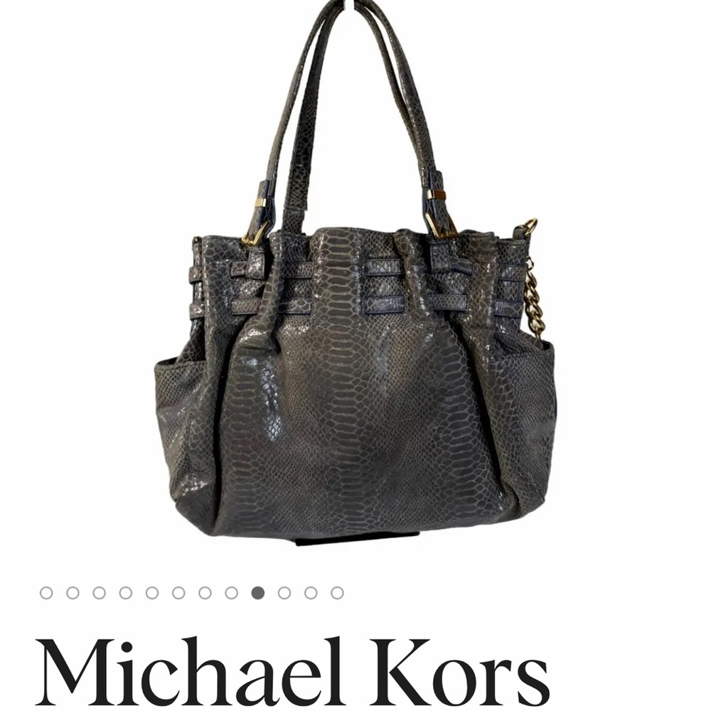 Michael Kors leather tote - Picture 8 of 9